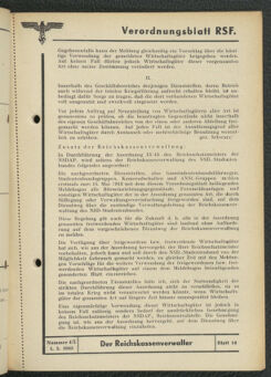 Verordnungsblatt des Reichsstudentenführers 19430501 Seite: 41