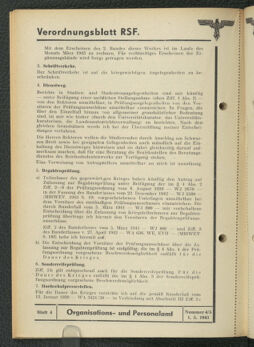 Verordnungsblatt des Reichsstudentenführers 19430501 Seite: 48