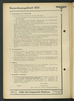 Verordnungsblatt des Reichsstudentenführers 19430501 Seite: 74