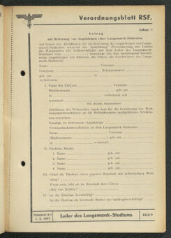 Verordnungsblatt des Reichsstudentenführers 19430501 Seite: 75