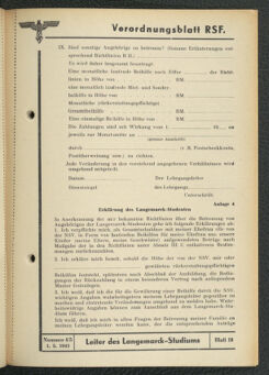 Verordnungsblatt des Reichsstudentenführers 19430501 Seite: 77