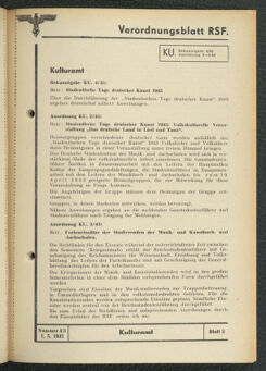 Verordnungsblatt des Reichsstudentenführers 19430501 Seite: 81