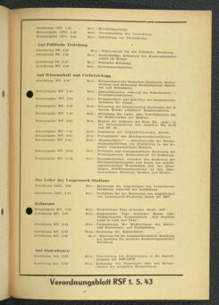 Verordnungsblatt des Reichsstudentenführers 19430501 Seite: 99