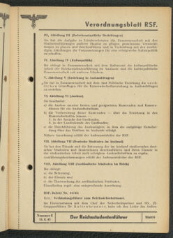 Verordnungsblatt des Reichsstudentenführers 19430615 Seite: 11