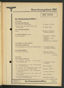 Verordnungsblatt des Reichsstudentenführers 19430615 Seite: 3