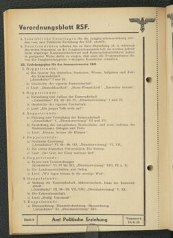 Verordnungsblatt des Reichsstudentenführers 19430615 Seite: 30