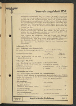 Verordnungsblatt des Reichsstudentenführers 19430615 Seite: 33