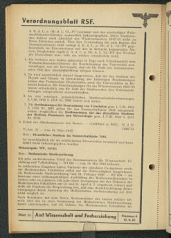 Verordnungsblatt des Reichsstudentenführers 19430615 Seite: 44