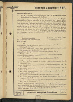 Verordnungsblatt des Reichsstudentenführers 19430615 Seite: 49