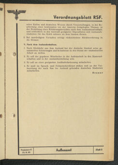 Verordnungsblatt des Reichsstudentenführers 19430615 Seite: 57