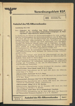 Verordnungsblatt des Reichsstudentenführers 19430615 Seite: 61