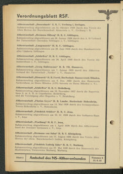 Verordnungsblatt des Reichsstudentenführers 19430615 Seite: 62