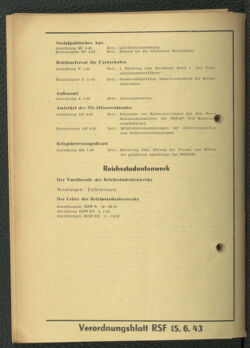 Verordnungsblatt des Reichsstudentenführers 19430615 Seite: 76