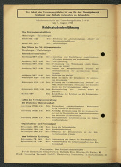 Verordnungsblatt des Reichsstudentenführers 19430801 Seite: 2