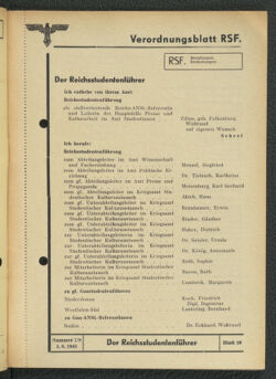 Verordnungsblatt des Reichsstudentenführers 19430801 Seite: 3