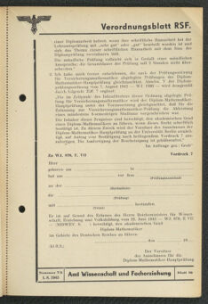 Verordnungsblatt des Reichsstudentenführers 19430801 Seite: 35