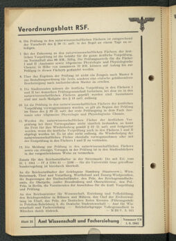 Verordnungsblatt des Reichsstudentenführers 19430801 Seite: 38