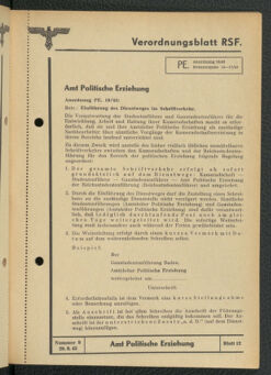 Verordnungsblatt des Reichsstudentenführers 19430920 Seite: 17