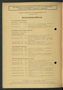 Verordnungsblatt des Reichsstudentenführers 19430920 Seite: 2