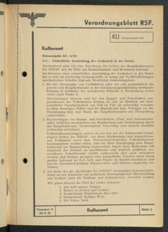 Verordnungsblatt des Reichsstudentenführers 19430920 Seite: 31