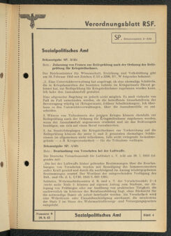 Verordnungsblatt des Reichsstudentenführers 19430920 Seite: 35