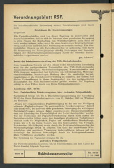 Verordnungsblatt des Reichsstudentenführers 19431101 Seite: 14