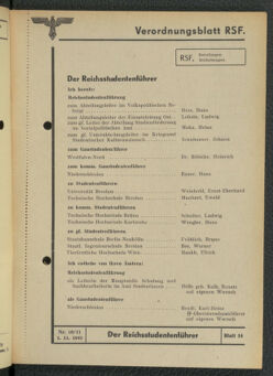 Verordnungsblatt des Reichsstudentenführers 19431101 Seite: 3