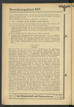 Verordnungsblatt des Reichsstudentenführers 19431101 Seite: 36