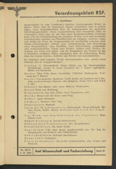 Verordnungsblatt des Reichsstudentenführers 19431101 Seite: 37