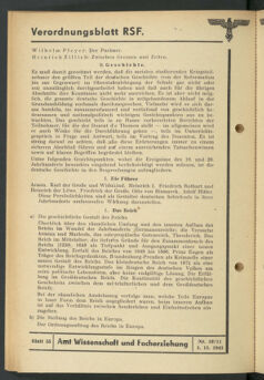 Verordnungsblatt des Reichsstudentenführers 19431101 Seite: 38