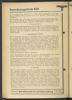 Verordnungsblatt des Reichsstudentenführers 19431101 Seite: 46