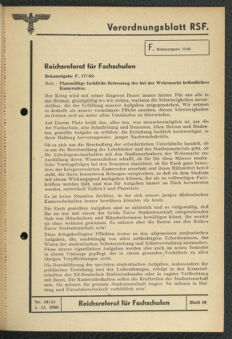 Verordnungsblatt des Reichsstudentenführers 19431101 Seite: 53