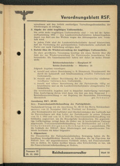 Verordnungsblatt des Reichsstudentenführers 19431220 Seite: 13