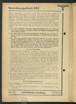 Verordnungsblatt des Reichsstudentenführers 19431220 Seite: 22