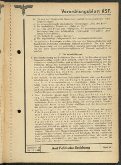 Verordnungsblatt des Reichsstudentenführers 19431220 Seite: 23