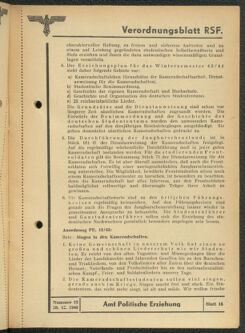 Verordnungsblatt des Reichsstudentenführers 19431220 Seite: 25