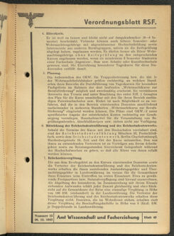 Verordnungsblatt des Reichsstudentenführers 19431220 Seite: 33