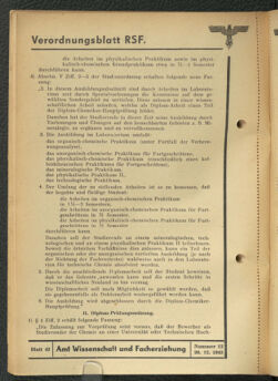 Verordnungsblatt des Reichsstudentenführers 19431220 Seite: 36