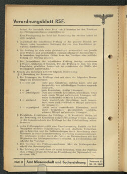 Verordnungsblatt des Reichsstudentenführers 19431220 Seite: 38