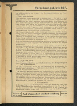 Verordnungsblatt des Reichsstudentenführers 19431220 Seite: 45