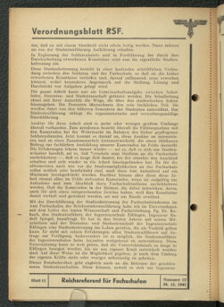 Verordnungsblatt des Reichsstudentenführers 19431220 Seite: 52