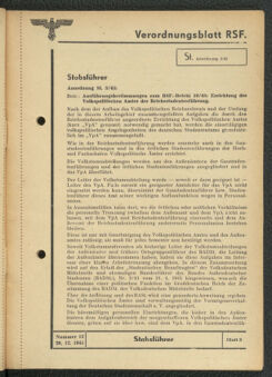 Verordnungsblatt des Reichsstudentenführers 19431220 Seite: 9