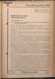 Verordnungsblatt des Reichsstudentenführers 19440210 Seite: 11