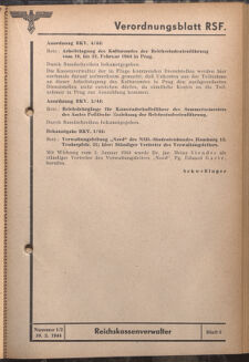 Verordnungsblatt des Reichsstudentenführers 19440210 Seite: 19