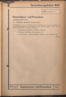 Verordnungsblatt des Reichsstudentenführers 19440210 Seite: 21