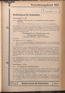 Verordnungsblatt des Reichsstudentenführers 19440210 Seite: 51