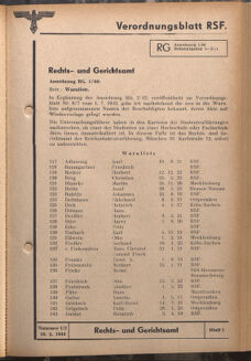 Verordnungsblatt des Reichsstudentenführers 19440210 Seite: 53