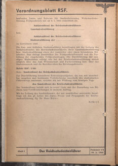 Verordnungsblatt des Reichsstudentenführers 19440210 Seite: 6