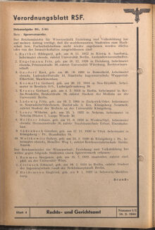 Verordnungsblatt des Reichsstudentenführers 19440210 Seite: 60