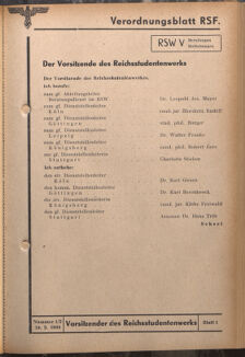 Verordnungsblatt des Reichsstudentenführers 19440210 Seite: 61